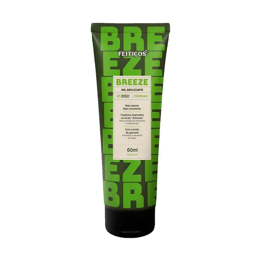 Breeze Gel Deslizante Vasodilatador com Terpenos 60ml