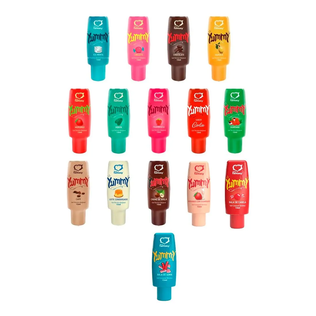 Gel Térmico Beijável Yummy 15ml
