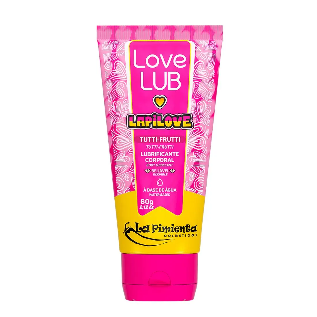 Love Lub LapiLove Lubrificante Corporal Beijável 60g - foto 4